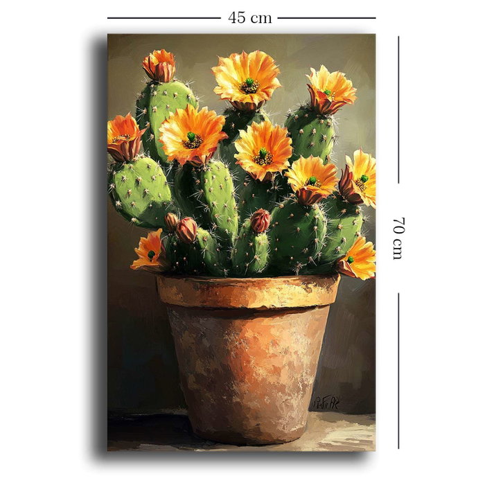Wallity Pintura Decorativa en Lienzo Multicolor 45 x 70 cm